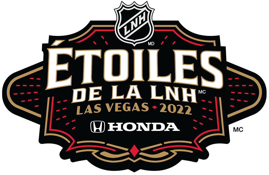 NHL All-Star Game 2022 Alt. Language Logo DIY iron on transfer (heat transfer)